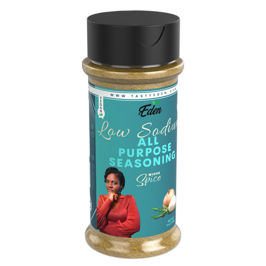 MIOSE SPICE - LOW-SODIUM ALL-PURPOSE SEASONING 5oz