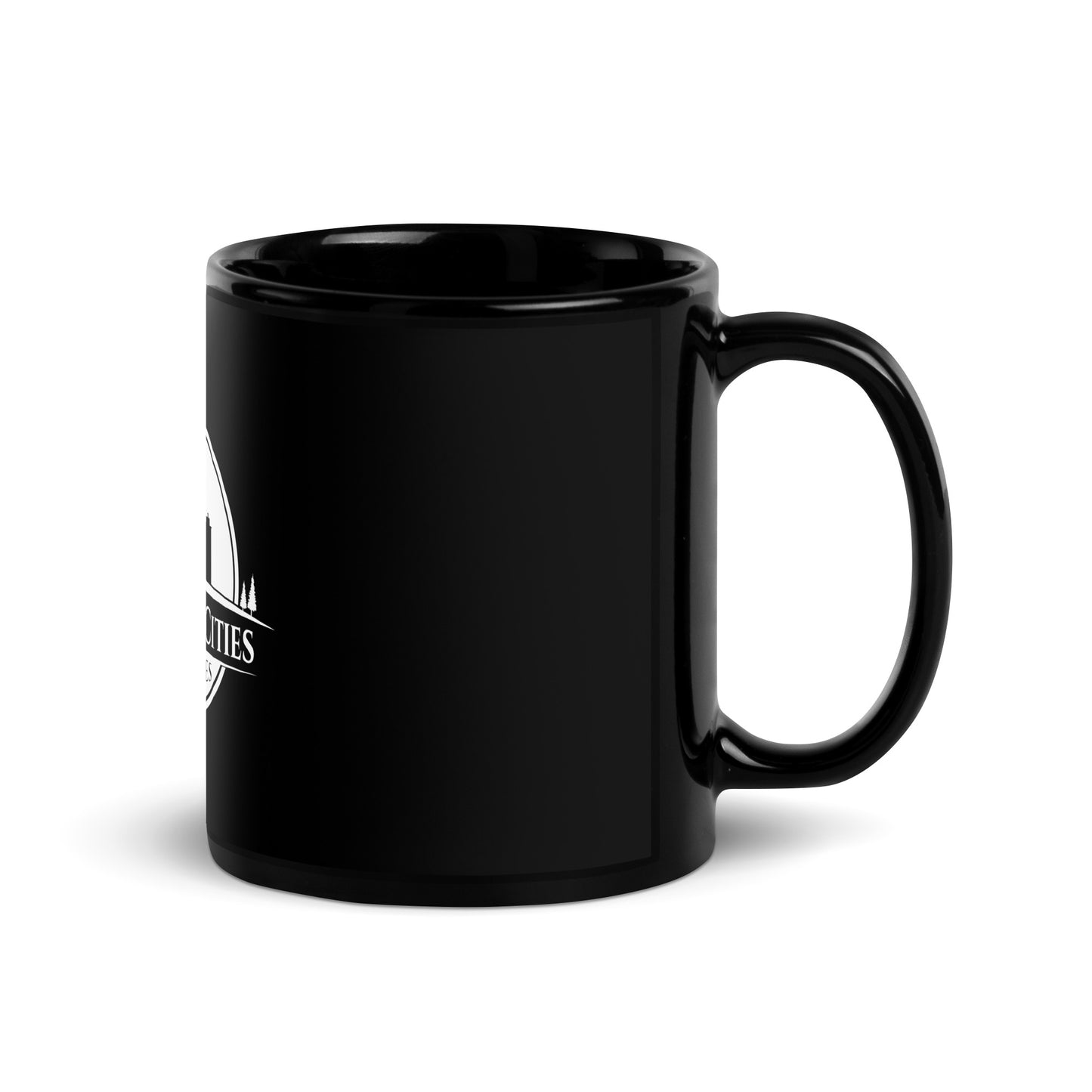 OutOfTheCities - Black Glossy Mug