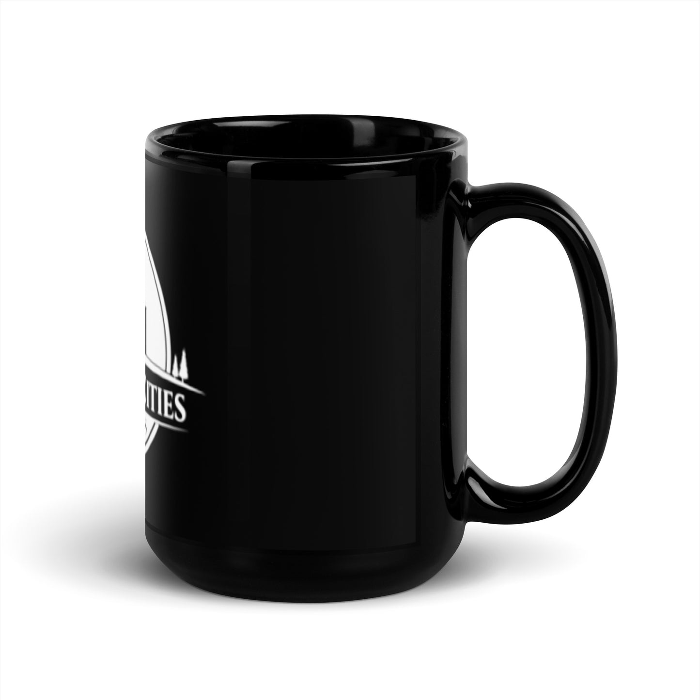 OutOfTheCities - Black Glossy Mug