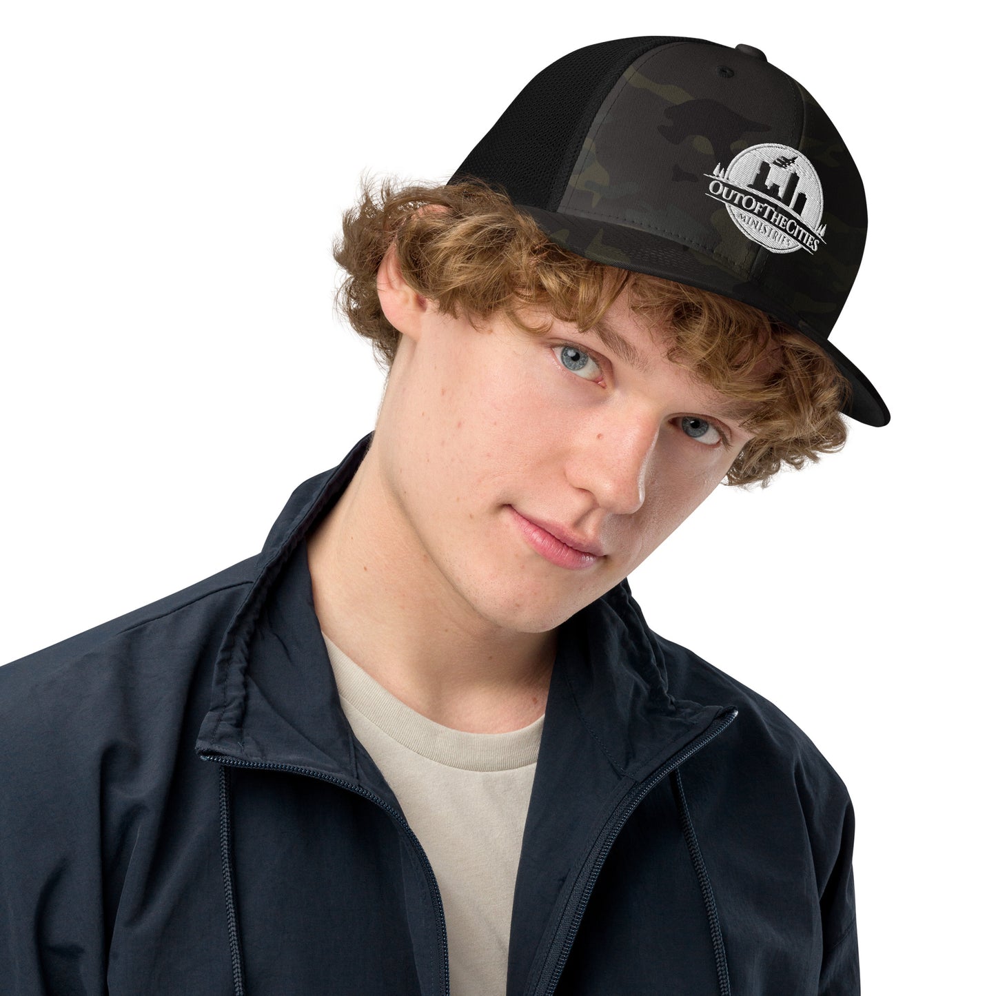 OutOfTheCities - Closed-back trucker cap