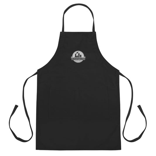 OutOfTheCities - Embroidered Apron