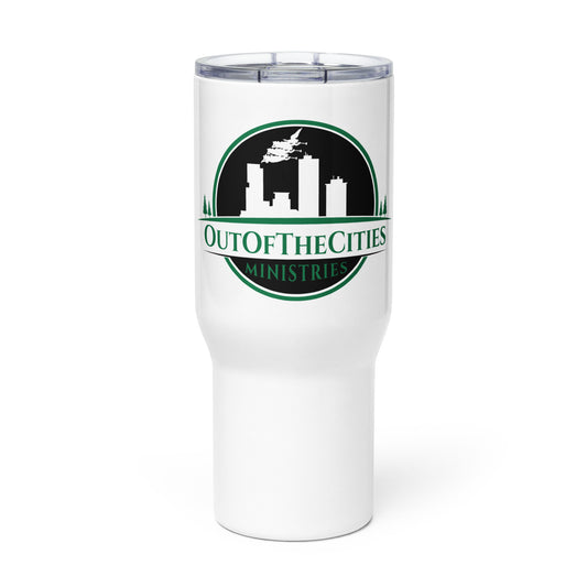 OutOfTheCities - Travel mug with a handle