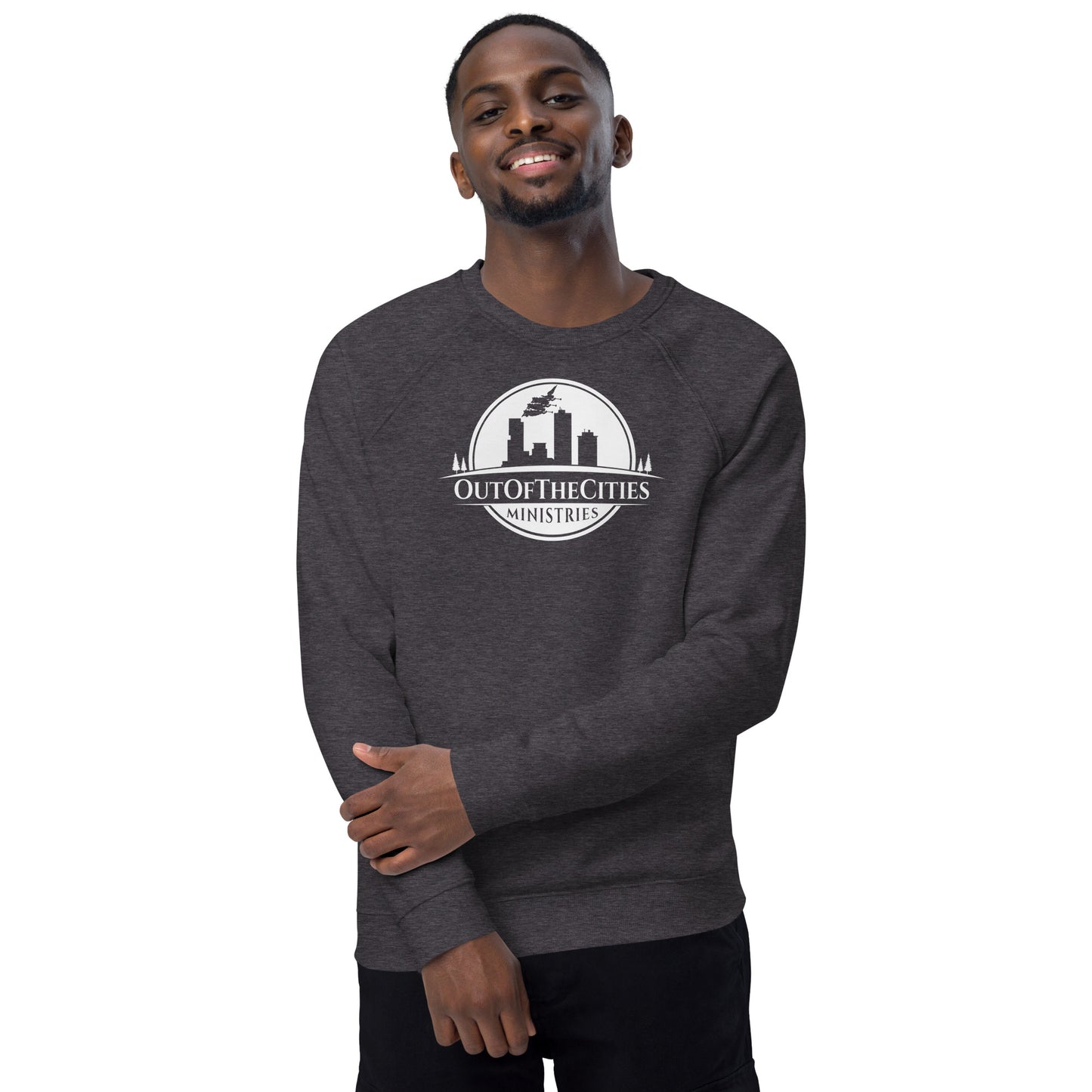 OutOfTheCities organic raglan sweatshirt