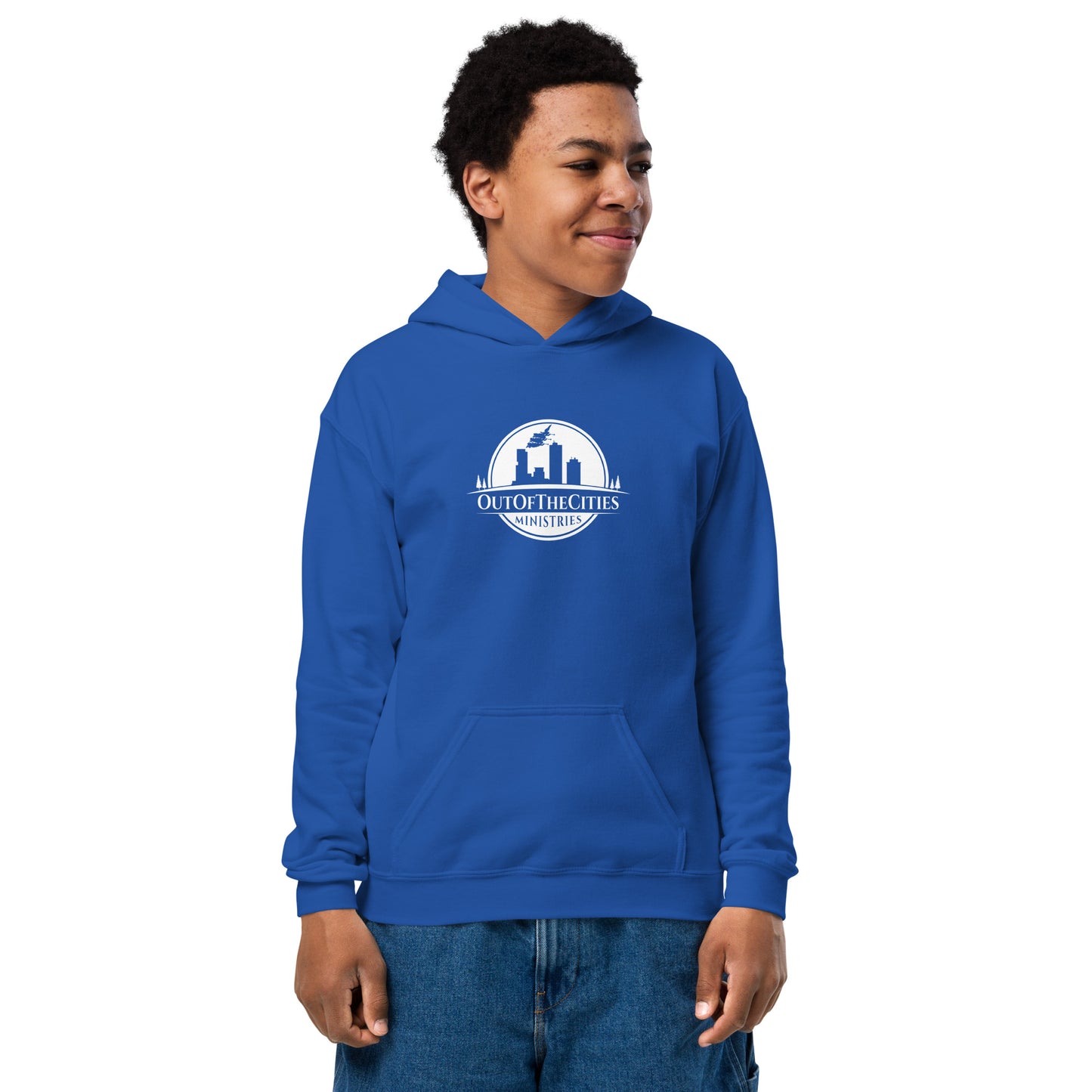 OutOfTheCities - Youth heavy blend hoodie